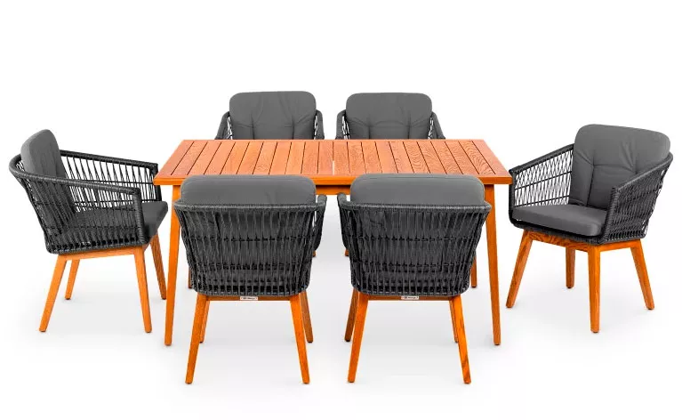 Плетеная мебель с деревом термоясень. Успейте купить!