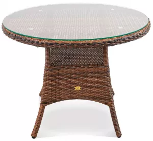 Эстетика и комфорт! Закажите стол из искусственного ротанга