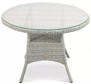 Кофейный стол из искусственного ротанга