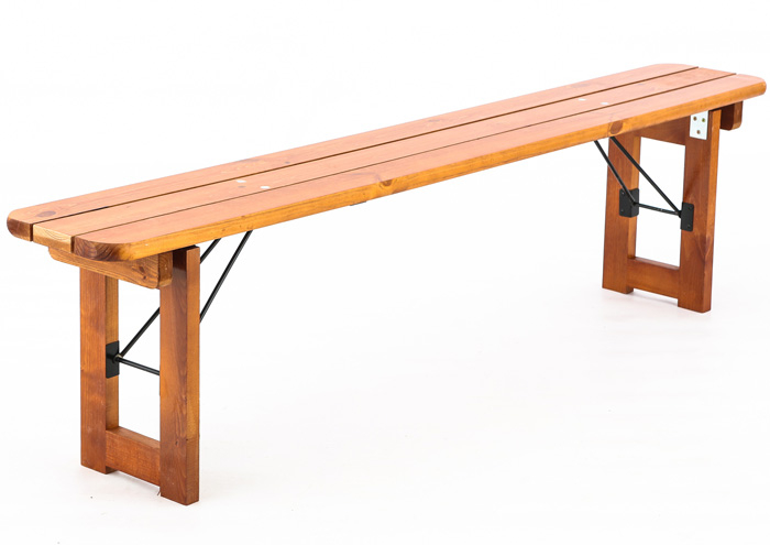 Складная мебель из сосны стол со скамейками для дачи