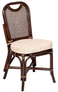  Плетеный стул из натурального ротанга