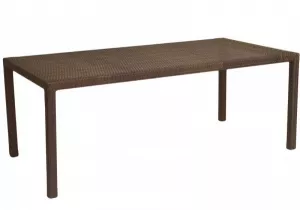 Плетеный стол из искусственного ротанга прямоугольный