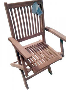Складные тиковые кресла для дачи
