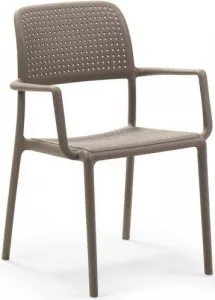 Кресло пластиковое, тортора