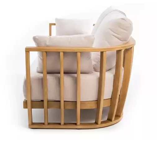 Современный деревянный диван из акации для улицы Современный деревянный диван из акации для улицы