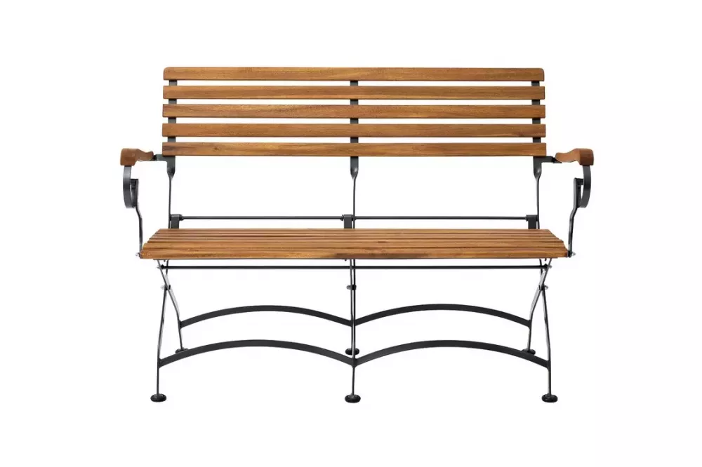 Набор садовой мебели из акации и металла для улицы Набор садовой мебели из акации и металла для улицы