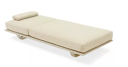 Комплект алюминиевых лежаков, бежевый Комплект алюминиевых лежаков, бежевый