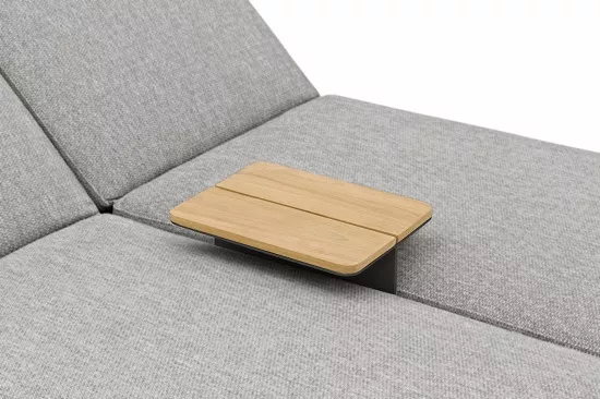 Комплект лежаков из алюминия, антрацит Комплект лежаков из алюминия, антрацит