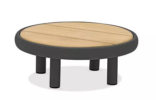 Комплект уличный для отдыха из алюминия, антрацит Комплект уличный для отдыха из алюминия, антрацит