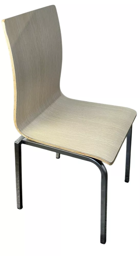 Стул на стальном каркасе с ламинированной фанерой Стул на стальном каркасе с ламинированной фанерой