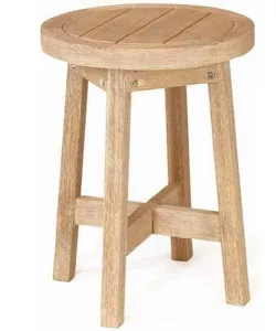 Деревянный приставной столик из массива акации