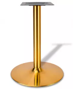 Подстолье золотое металлическое для стола купить недорого