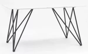 Прямоугольный стол под белый мрамор купить недорого