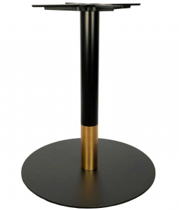 Металлическое подстолье для стола, черное