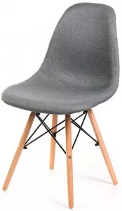 Пластиковый стул с имитацией дерева, мягкий купить недорого