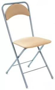 Складные стулья на металлокаркасе