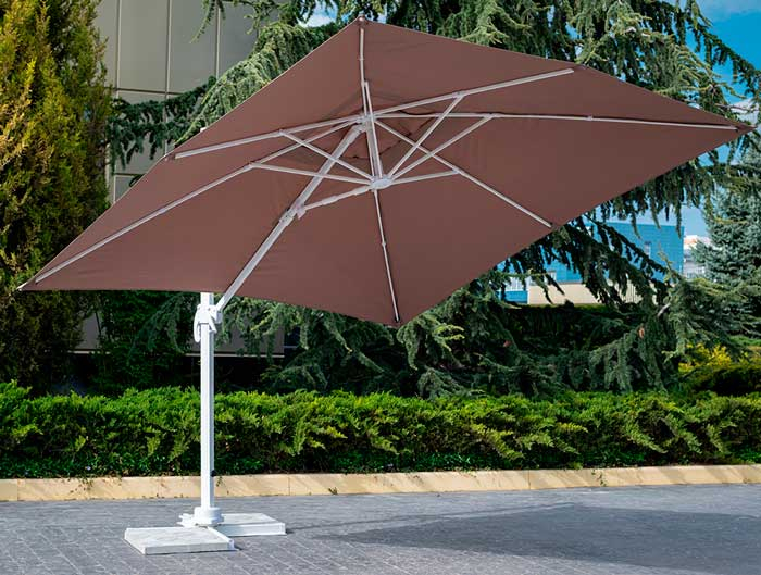 Большой уличный зонт для дачи и кафе 3х4 купить недорого