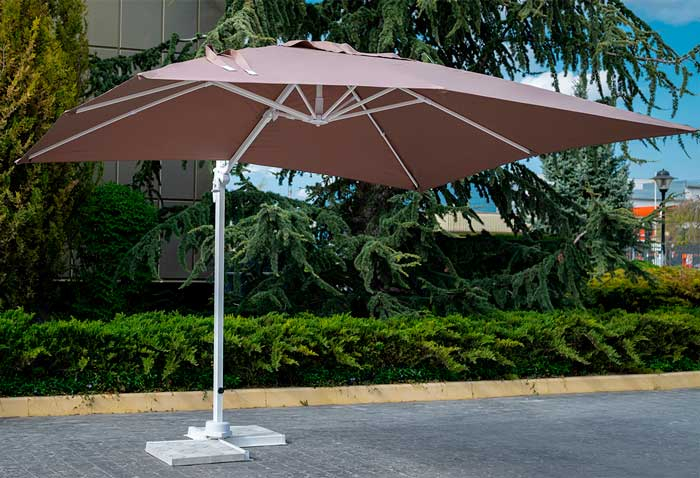 Большой уличный зонт для дачи и кафе 3х4 купить недорого