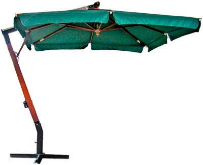 Зонт для дачи на боковой опоре