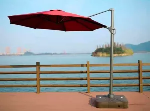 Садовый зонт на боковой опоре для дачи 3м купить недорого