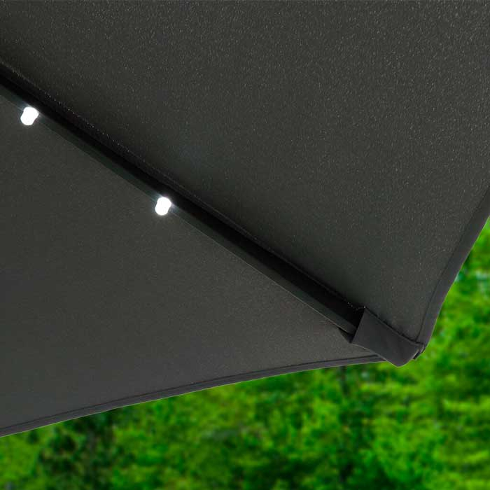 Зонт на боковой опоре с подсветкой 3 м
