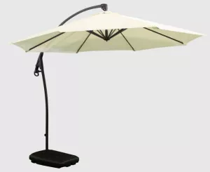 Уличные зонты для дачи 3м с боковой опорой и основанием купить
