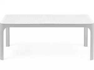 Кофейный стол из пластика Net, белый