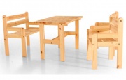 Детский комплект мебели из сосны Beata