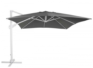 Зонт на боковой опоре Varallo, белый/серый