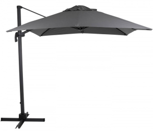 Зонт на боковой опоре Linz 2,5x2,5м, серый