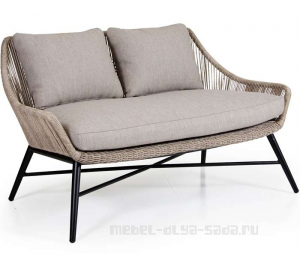 Плетеный диван из искусственного ротанга Pembroke