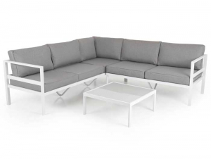 Комплект мебели на металлокаркасе Leone, белый