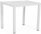 Стол для дачи алюминиевый Reze, 70х70 см, белый
