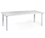  Пластиковый стол Libeccio 160/220x100, белый