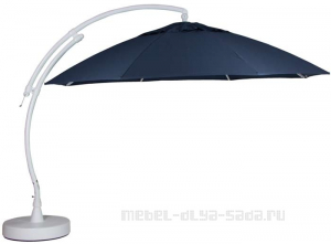 Уличный зонт Easy Sun, белый/синий