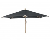 Квадратный зонт на центральной опоре Como, черный