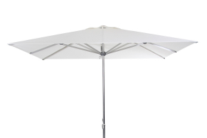 Квадратный зонт на центральной опоре Arezzo, белый