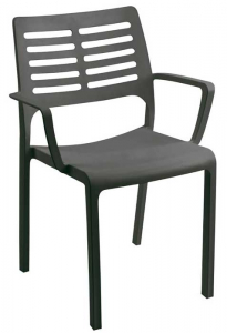 Пластиковое кресло Alisei, антрацит