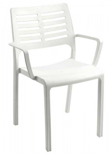Пластиковое кресло Alisei, белое