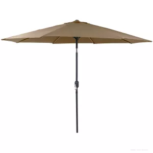 Садовый зонт на центральной опоре 2.7м, бежевый купить