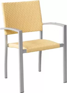 Уличные стулья из искусственного ротанга и тика купить
